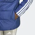 Куртка утепленная детская Adidas ESSENTIALS 3-STRIPES PADDED KIDS темно-сине-белая JL7403