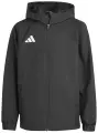 Ветровка детская Adidas ENTRADA 26 ALL WEATHER JACKET черно-белая JZ9104