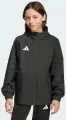 Ветровка детская Adidas ENTRADA 26 ALL WEATHER JACKET черно-белая JZ9104