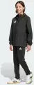 Ветровка детская Adidas ENTRADA 26 ALL WEATHER JACKET черно-белая JZ9104
