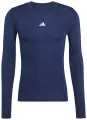 Компресійна футболка з довгим рукавом Adidas TECHFIT LONG SLEEVE TEE темно-синя KB0334