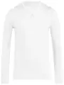 Компресійна футболка з довгим рукавом Adidas TECHFIT LONG SLEEVE TEE біла JP2920
