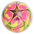 Мяч футбольный Adidas UEFA CHAMPIONS LEAGUE 26/27 CLUB розово-желтый Размер 5 KE9760