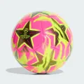 Мяч футбольный Adidas UEFA CHAMPIONS LEAGUE 26/27 CLUB розово-желтый Размер 5 KE9760