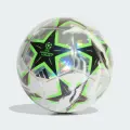 Мяч футбольный детский Adidas UEFA CHAMPIONS LEAGUE 26/27 TRAINING FOIL серебряно-черный Размер 4 KE9774