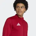 Олимпийка (мастерка) Adidas ENTRADA 26 TRACK JACKET красно-белая JZ6586