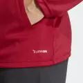 Олимпийка (мастерка) Adidas ENTRADA 26 TRACK JACKET красно-белая JZ6586