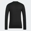 Компресійна футболка з довгим рукавом Adidas TECHFIT чорна JP2944