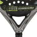 Ракетка для падл-тенісу Adidas ADIPOWER CARBON CTRL 3.4 чорно-жовта AR1CA3