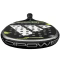 Ракетка для падл-тенісу Adidas ADIPOWER CARBON CTRL 3.4 чорно-жовта AR1CA3