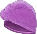 Рушник для волосся Aqua Speed HEAD TOWEL бузковий 146-09