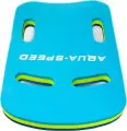 Дошка для плавання Aqua Speed VERSO KICKBOARD блакитно-салатово-темно-синя 183