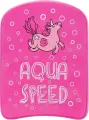 Дошка для плавання дитяча Aqua Speed KIDDIE KICKBOARD рожева 186-unicorn