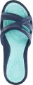 Шлепанцы женские Aqua Speed PANAMA темно-сине-бирюзовые 513-10