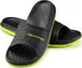 Шльопанці Aqua Speed ASPEN чорно-лаймові 534-07