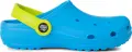 Кроксы детские Aqua Speed LIMA голубо-лимонные 555-02