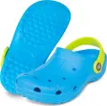 Кроксы детские Aqua Speed LIMA голубо-лимонные 555-02