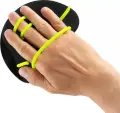 Лопатки для плавання Aqua Speed FINGER PADDLES чорно-жовті 723