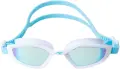 Окуляри для плавання Aqua Speed RAVEN MIRROR біло-бірюзові 713-29