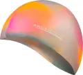Шапочка для плавання Aqua Speed BUNT оранжево-сіро-рожева 113-50