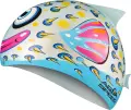 Шапочка для плавання дитяча Aqua Speed ZOO FISH сіро-блакитно-рожево-жовта 115-02-fish