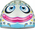 Шапочка для плавания детская Aqua Speed ZOO FISH серо-голубо-розово-желтая 115-02-fish