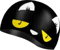 Шапочка для плавання дитяча Aqua Speed KIDDIE CAT чорно-жовта 142-07