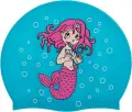 Шапочка для плавания детская Aqua Speed KIDDIE MERMAID голубо-розовая 142-Mermaid