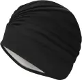 Шапочка для плавания Aqua Speed TURBAN CAP черная 245-07
