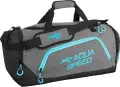Сумка спортивна Aqua Speed DUFFEL BAG L 43L сіро-блакитно-чорна 141-34