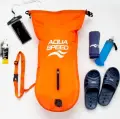 Гермомішок (буй) Aqua Speed ​​OPEN WATER SWIM BUOY 17L помаранчевий 746-75