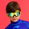 Окуляри для плавання дитячі Aqua Speed ​​TIVANO FS MIRROR салатово-чорні 736-38