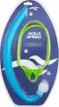 Дихальна трубка для плавання дитяча Aqua Speed ​​JUNO JUNIOR блакитно-салатова 734-02
