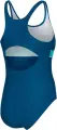 Купальник слитный детский Aqua Speed EMILY темно-бирюзово-бирюзовый 367-28