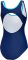 Купальник слитный женский Aqua Speed KATE темно-сине-голубой 413-24