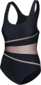 Купальник слитный женский Aqua Speed STELLA LADY черно-бронзовый 299-07