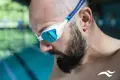 Окуляри для плавання Aqua Speed ​​VORTEX MIRROR біло-блакитно-сині 229-51