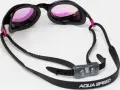 Окуляри для плавання з чохлом Aqua Speed ​​VORTEX MIRROR+CASE чорно-рожеві 230-79