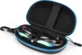 Окуляри для плавання з чохлом Aqua Speed ​​VORTEX MIRROR+CASE чорно-рожеві 230-79