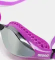 Окуляри для плавання Arena AIR-SPEED MIRROR срібно-фіолетово-чорні 003151-108