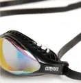 Окуляри для плавання Arena AIR-SPEED MIRROR чорно-жовті 003151-200