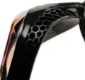 Окуляри для плавання Arena AIR-SPEED MIRROR чорно-жовті 003151-200