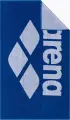 Рушник Arena POOL SOFT TOWEL синьо-білий 001993-810