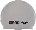 Шапочка для плавання Arena CLASSIC SILICONE срібна 91662-051