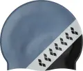 Шапочка для плавання Arena ICONS TEAM STRIPE CAP сіро-чорно-біла 001463-135