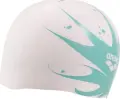 Шапочка для плавания Arena REVERSIBLE CAP двусторонняя бело-бирюзово-синяя 003786-102