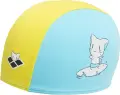 Шапочка для плавання дитяча Arena FRIENDS KIDS POLYESTER CAP бірюзово-жовта 003994-310