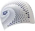 Шапочка для плавания Arena REVERSIBLE CAP двусторонняя бело-темно-сине-серая 003786-103