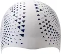 Шапочка для плавания Arena REVERSIBLE CAP двусторонняя бело-темно-сине-серая 003786-103