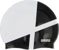 Шапочка для плавання Arena ICONS TEAM STRIPE CAP біло-чорна 001463-120